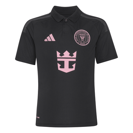 adidas Inter Miami CF Away Youth Soccer Jersey 26/27- Black/Pink - Best Buy Soccer