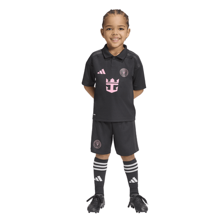 adidas Inter Miami CF Away Youth Soccer Mini Kit 26/27 - Black/Pink - Best Buy Soccer