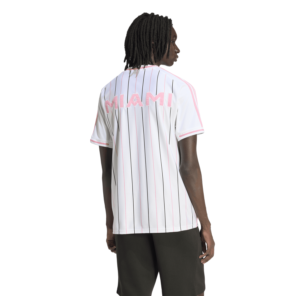 adidas Inter Miami CF Men's Baseball Jersey 2026- White/Pink - Best Buy Soccer