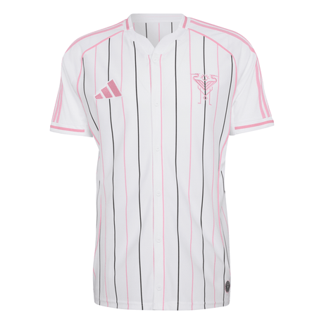 adidas Inter Miami CF Men's Baseball Jersey 2026- White/Pink - Best Buy Soccer