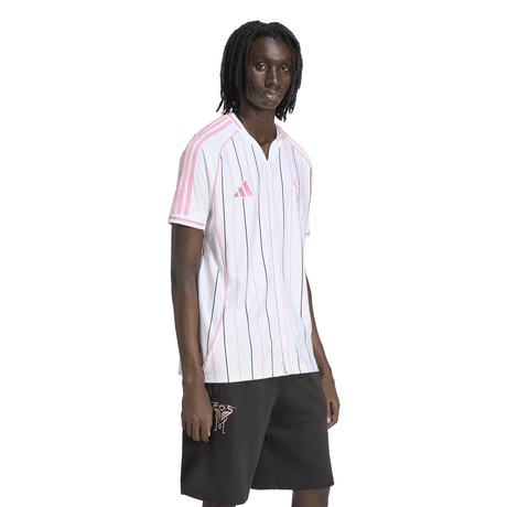 adidas Inter Miami CF Men's Baseball Jersey 2026- White/Pink - Best Buy Soccer