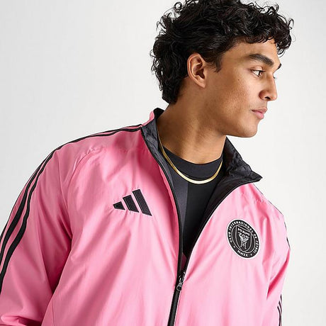adidas Inter Miami CF Reversible Anthem Jacket Pink - Best Buy Soccer