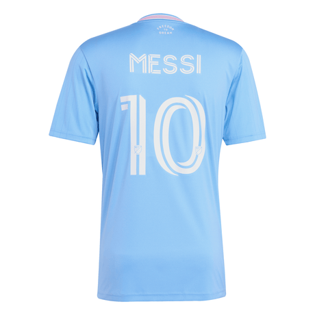 adidas Inter Miami CF Third Messi Men's Soccer Jersey 25/26 - Blue - Best Buy Soccer