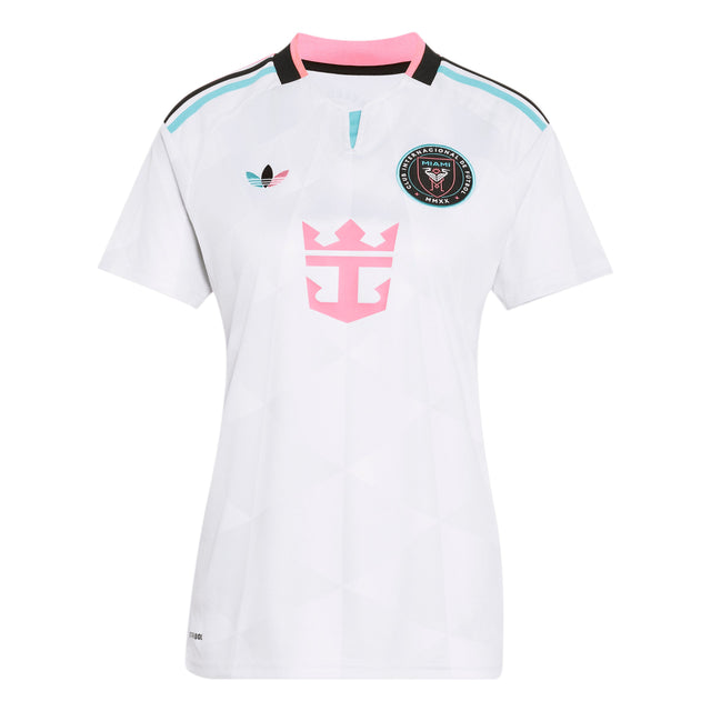adidas Inter Miami CF Third Messi Women's Soccer Jersey 2026 - White - Best Buy Soccer