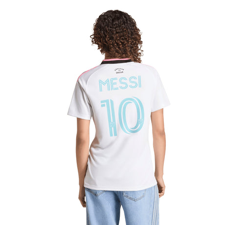 adidas Inter Miami CF Third Messi Women's Soccer Jersey 2026 - White - Best Buy Soccer