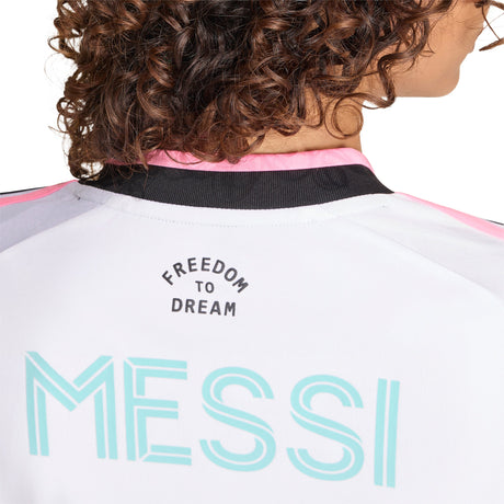 adidas Inter Miami CF Third Messi Women's Soccer Jersey 2026 - White - Best Buy Soccer