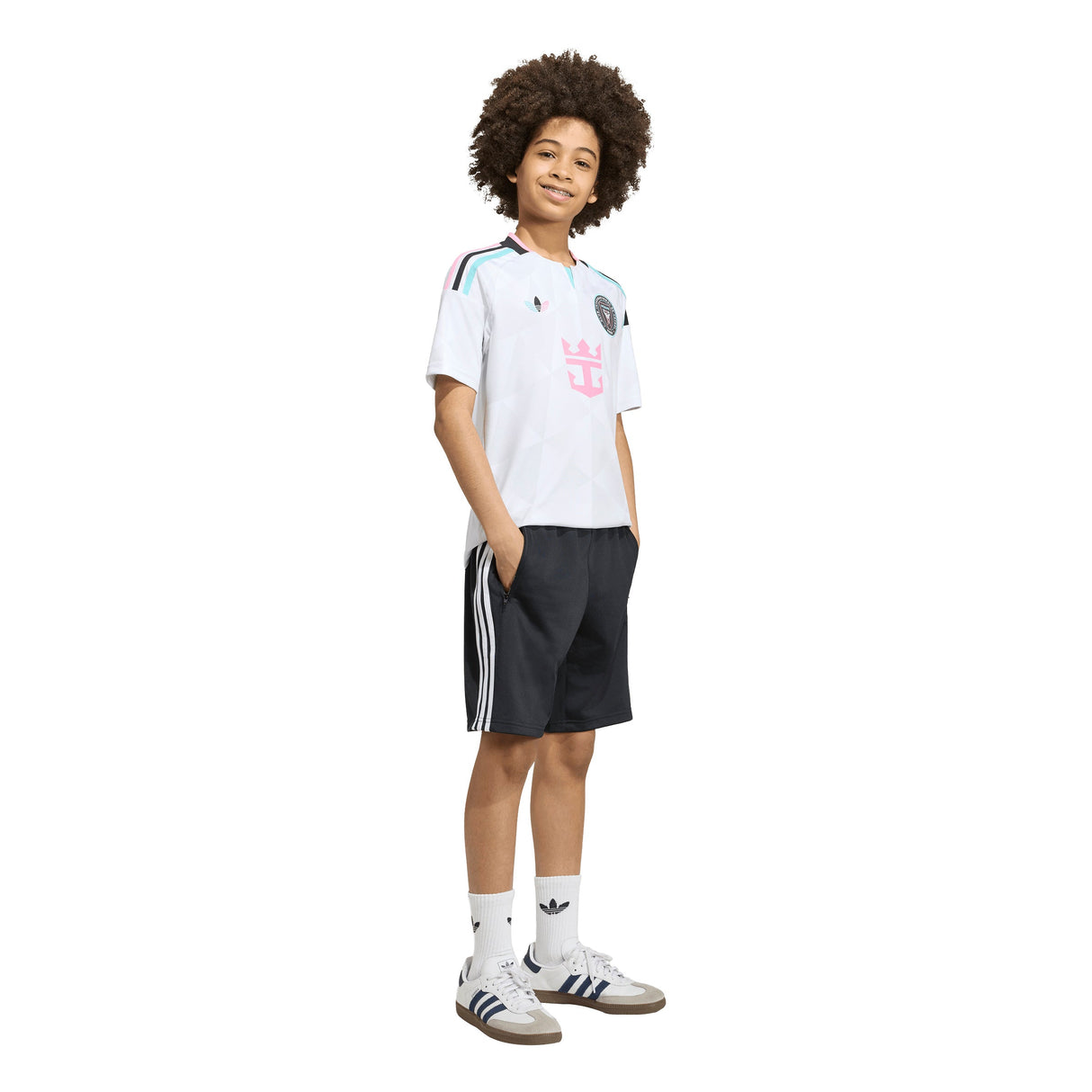 adidas Inter Miami CF Third Messi Youth Soccer Jersey 2026 - White - Best Buy Soccer