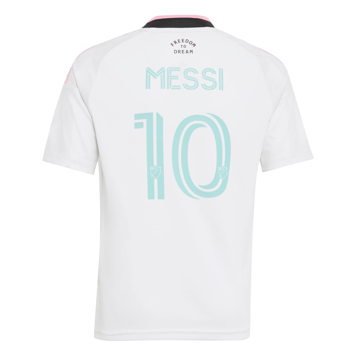 adidas Inter Miami CF Third Messi Youth Soccer Jersey 2026 - White - Best Buy Soccer