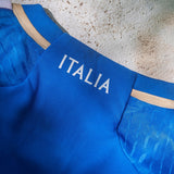 adidas Italy Authentic Home Jersey 23 adidas Blue - Best Buy Soccer