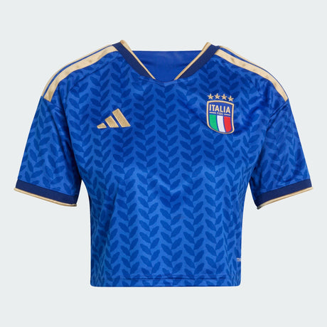 adidas Italy Home Cropped Women´s Soccer Jersey 2026 - Blue - Best Buy Soccer