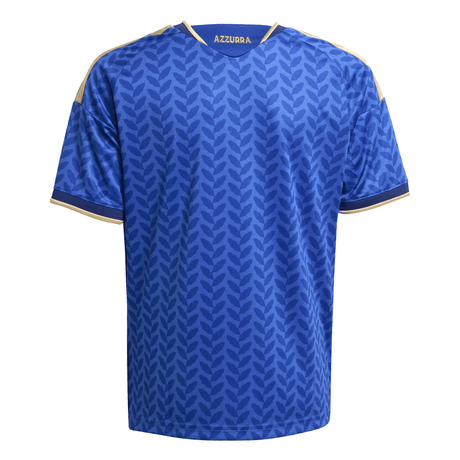adidas Italy Home Youth Soccer Jersey 26 - Blue - Best Buy Soccer