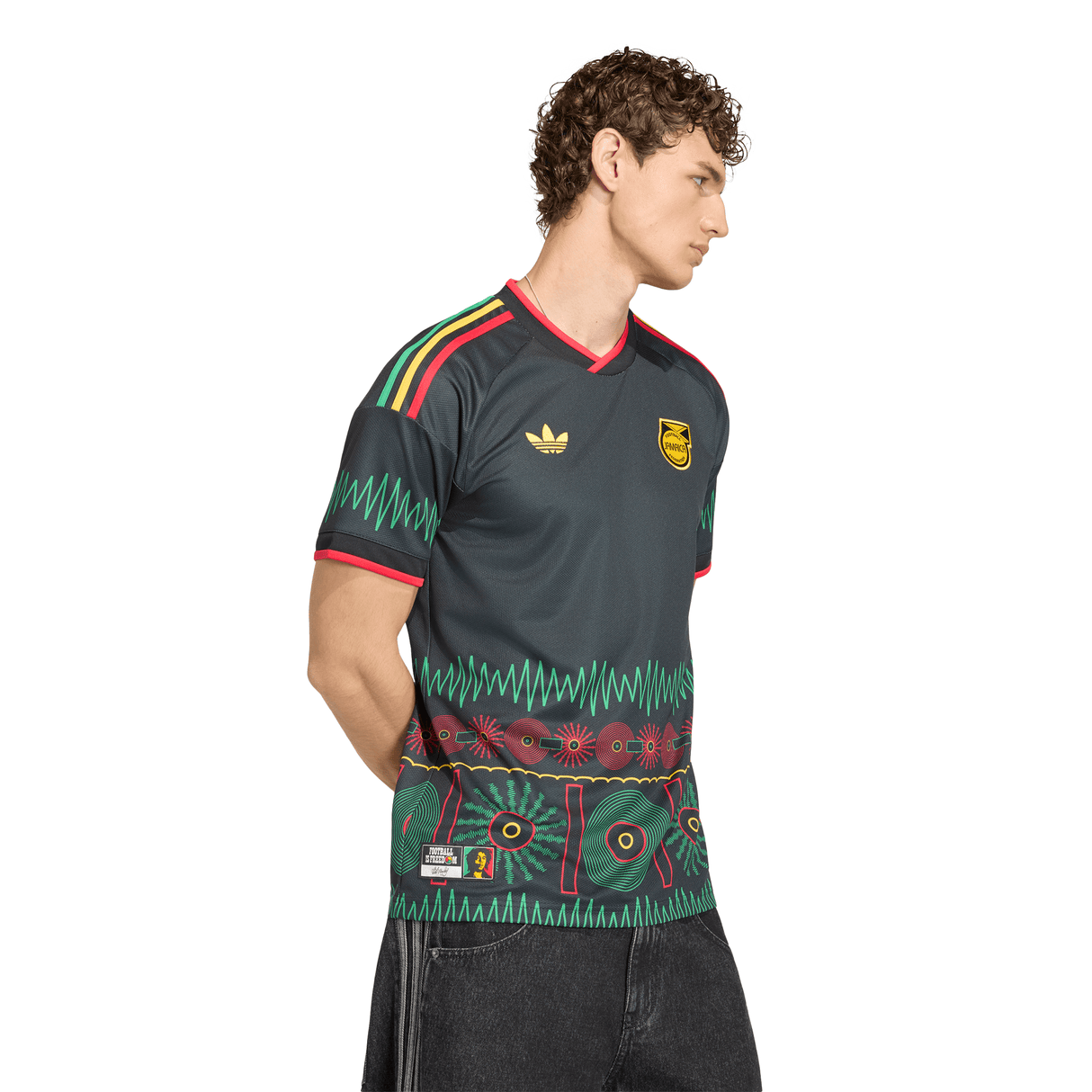 adidas Jamaica Away Men's Soccer Jersey 2026 - Black - Best Buy Soccer
