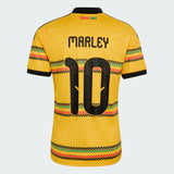 adidas Jamaica Home Bob Marley 10 Men's Soccer Jersey 2026 - Gold - Best Buy Soccer