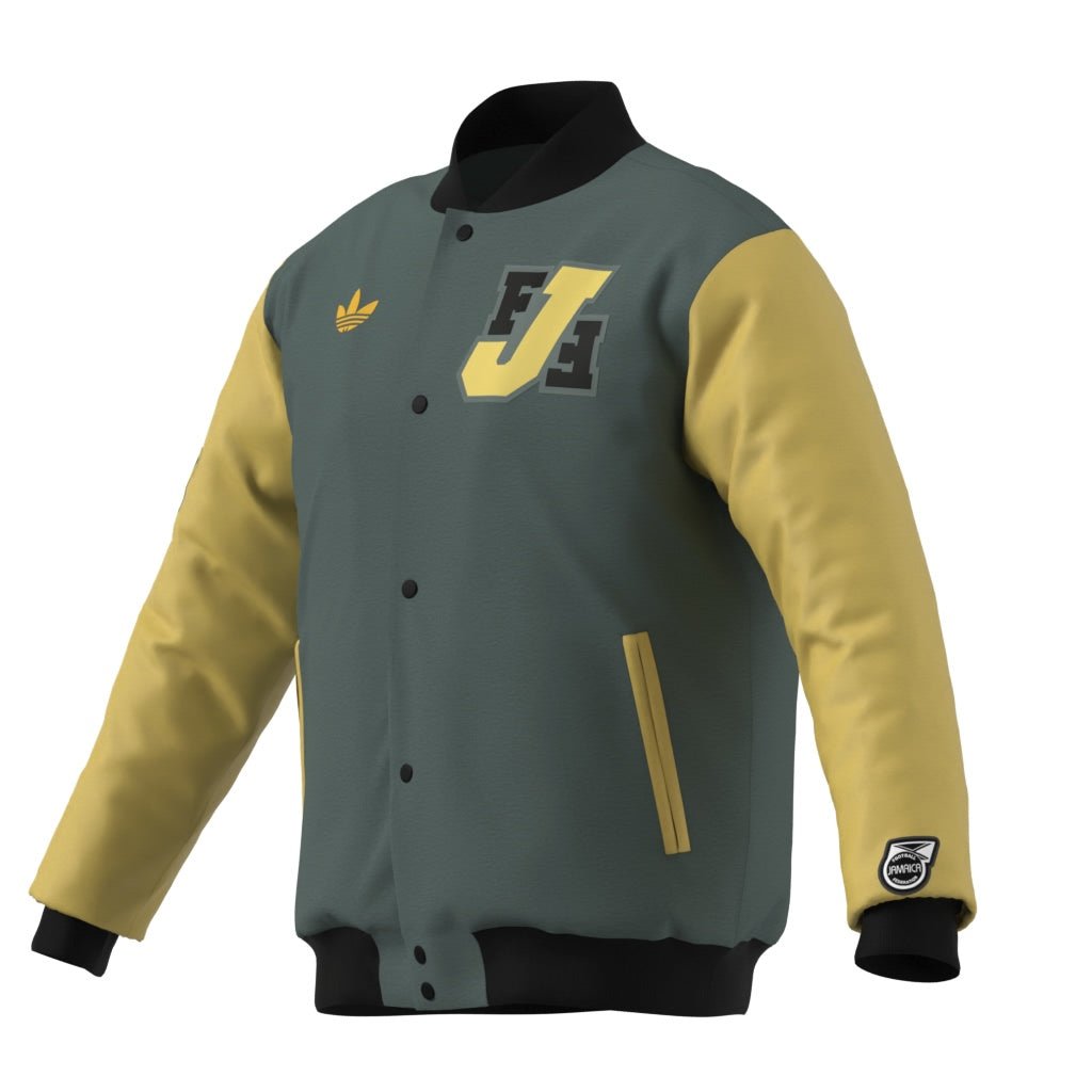 adidas Jamaica VRCT Jacket Blue - Best Buy Soccer