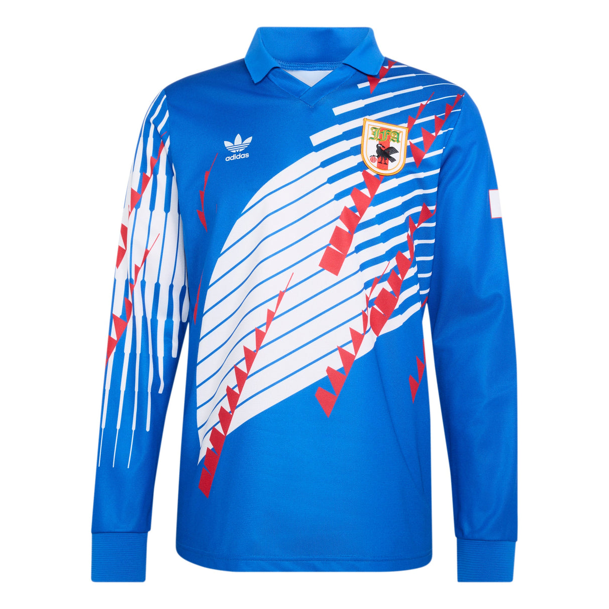 adidas Japan Home 1993 Long Sleeve Men's Soccer Jersey - Blue - Best Buy Soccer