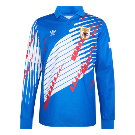 adidas Japan Home 1993 Long Sleeve Men's Soccer Jersey - Blue - Best Buy Soccer