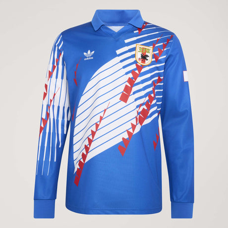 adidas Japan Home 1993 Long Sleeve Men's Soccer Jersey - Blue - Best Buy Soccer