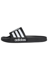 adidas Juventus Adilette Shower Soccer Slides - Black/White - Best Buy Soccer