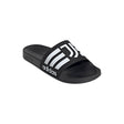 adidas Juventus Adilette Shower Soccer Slides - Black/White - Best Buy Soccer
