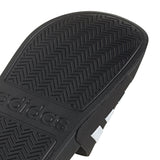 adidas Juventus Adilette Shower Soccer Slides - Black/White - Best Buy Soccer