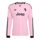 adidas Juventus Away Long Sleeve Men's Soccer Jersey 26/27 - Pink/Black - Best Buy Soccer