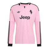 adidas Juventus Away Long Sleeve Men's Soccer Jersey 26/27 - Pink/Black - Best Buy Soccer