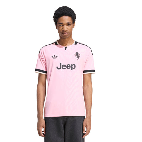 adidas Juventus Away Men's Soccer Jersey 26/27 - Pink/Black - Best Buy Soccer