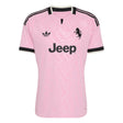 adidas Juventus Away Men's Soccer Jersey 26/27 - Pink/Black - Best Buy Soccer