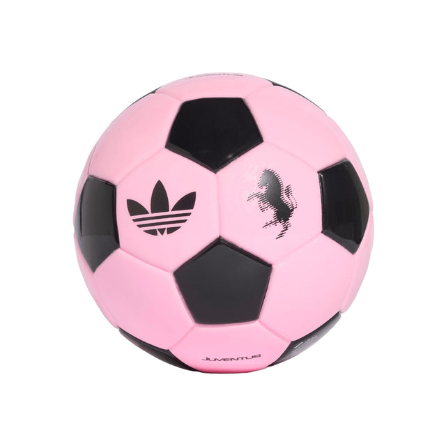 adidas Juventus Away Mini Soccer Ball - Pink/Black - Best Buy Soccer