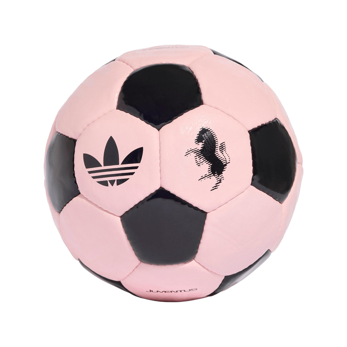 adidas Juventus Away Trefoil Club Soccer Ball - Pink/Black - Best Buy Soccer