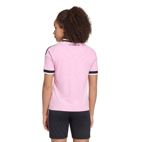 adidas Juventus Away Youth Soccer Jersey 26/27 - Pink/Black - Best Buy Soccer