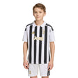 adidas Juventus Home Youth Soccer Jersey 26/27 - White/Black - Best Buy Soccer