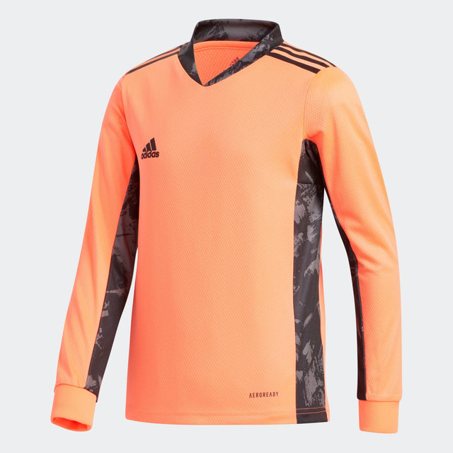 adidas Kid's Adipro 20 Goalkeeper Jersey Signal Coral/Black - Best Buy Soccer