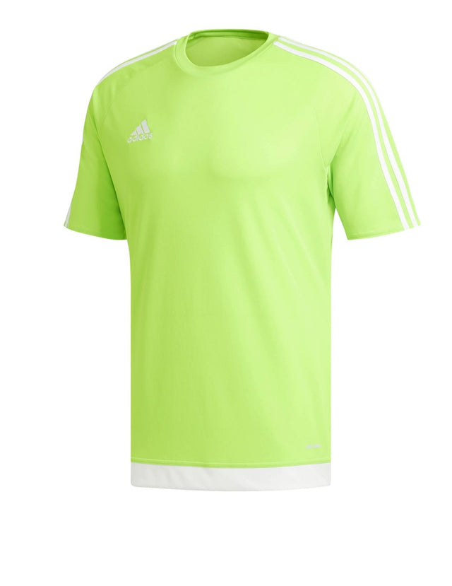 adidas Kid's Estro 15 Jersey Solar Green - Best Buy Soccer