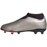 adidas Kid's Predator League Lace Less FG J Firm Ground Soccer Cleats Plamet/Black/Turbo - Best Buy Soccer