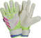 adidas Kid's Predator Match Fingersave Goalkeeper Gloves Junior Lemon/White/Pink