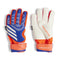 adidas Kid's Predator Match Fingersave Goalkeeper Gloves Lucid Blue/Red/White