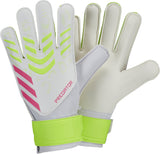 adidas Kid's Predator Training Goalkeeper Gloves Junior White/Lucid Lemon/Lucid Pink - Best Buy Soccer