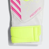 adidas Kid's Predator Training Goalkeeper Gloves Junior White/Lucid Lemon/Lucid Pink - Best Buy Soccer