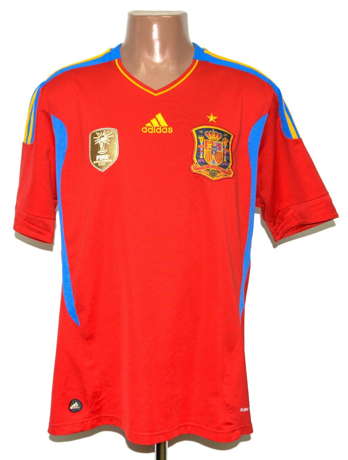 adidas Kids Spain Home Jersey 10/11 Red - Best Buy Soccer
