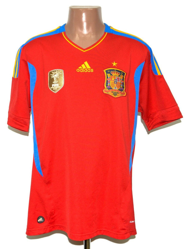 adidas Kids Spain Home Jersey 10/11 Red - Best Buy Soccer