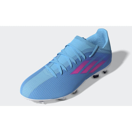 adidas Kid's X Speedflow 3 FG J Firm Ground Boots Sky Rush/Pink - Best Buy Soccer