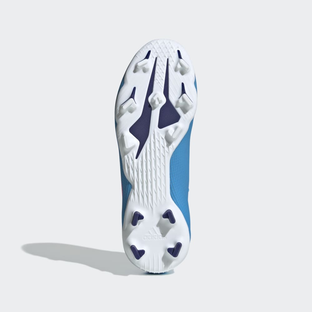 adidas Kid's X Speedflow 3 FG J Firm Ground Boots Sky Rush/Pink - Best Buy Soccer