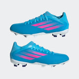 adidas Kid's X Speedflow 3 FG J Firm Ground Boots Sky Rush/Pink - Best Buy Soccer