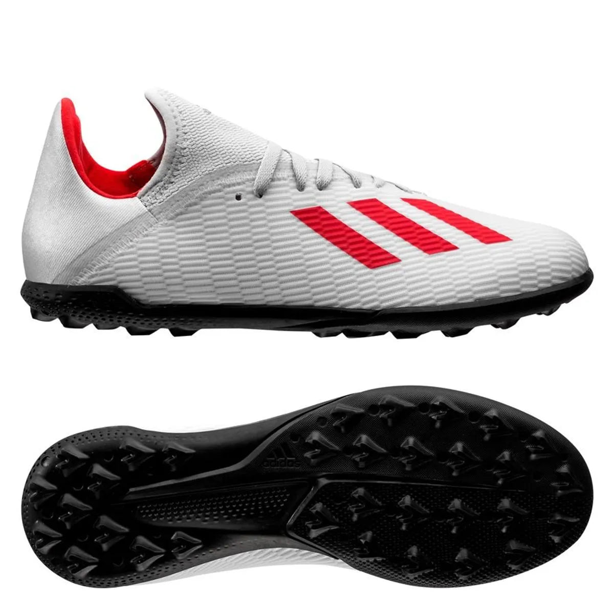 adidas Kid's X Tango 19.3 TF J Silver Metallic/High Risk Red - Best Buy Soccer