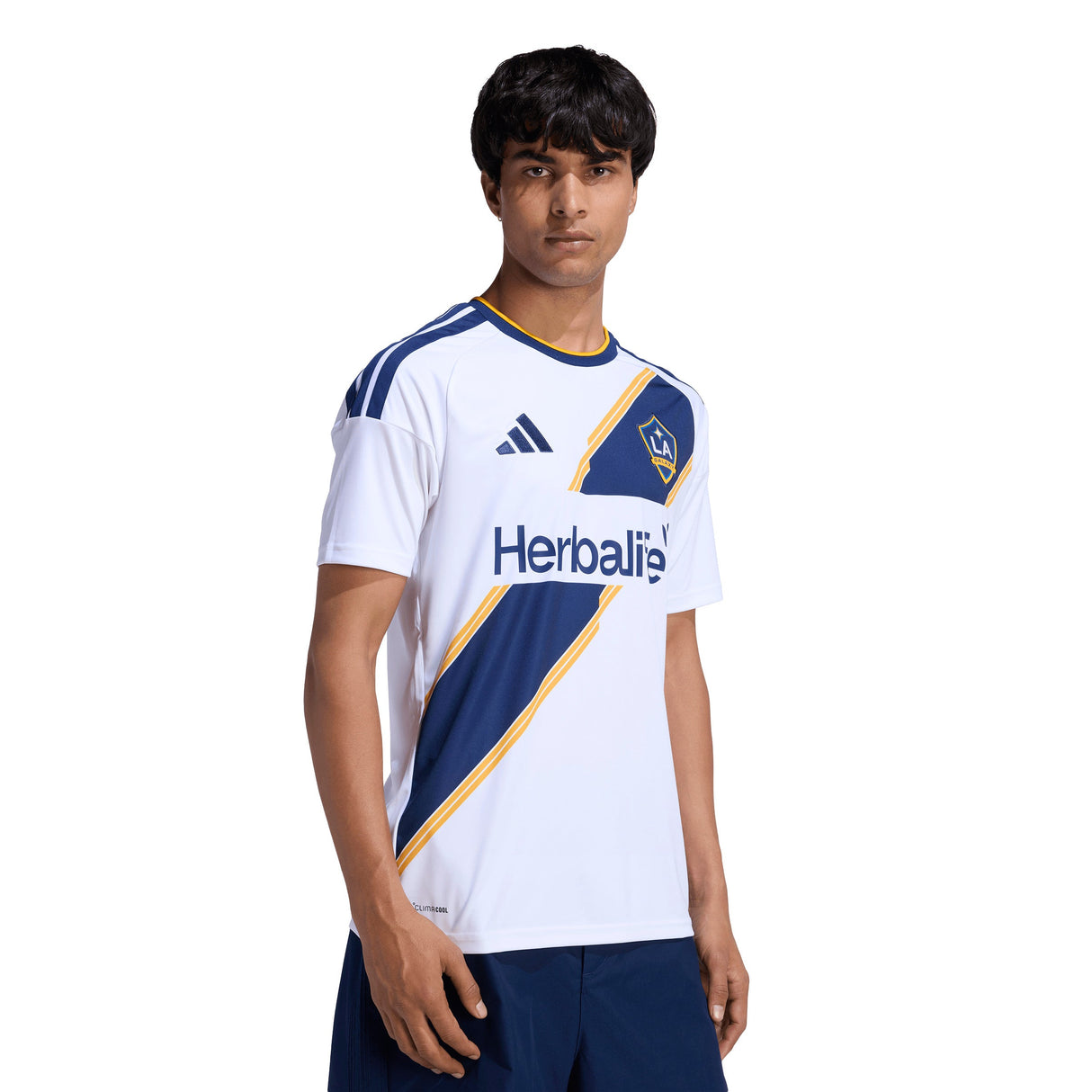 adidas LA Galaxy Home Men's Soccer Jersey 25/26 - White - Best Buy Soccer