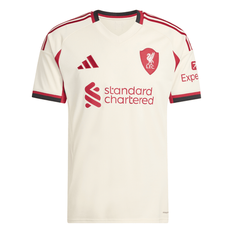adidas Liverpool FC Away Men's Soccer Jersey 25/26 - White - Best Buy Soccer