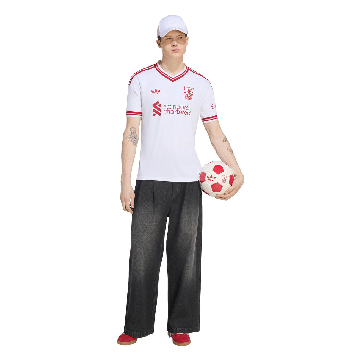 adidas Liverpool FC Away Men's Soccer Jersey 26/27 - White - Best Buy Soccer
