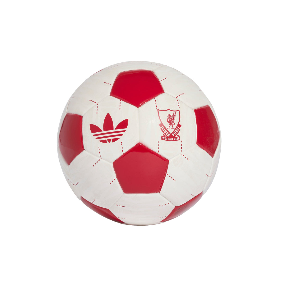 adidas Liverpool FC Away Mini Soccer Ball - White/Red - Best Buy Soccer