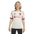 adidas Liverpool FC Away Youth Soccer Jersey 25/26 - White - Best Buy Soccer